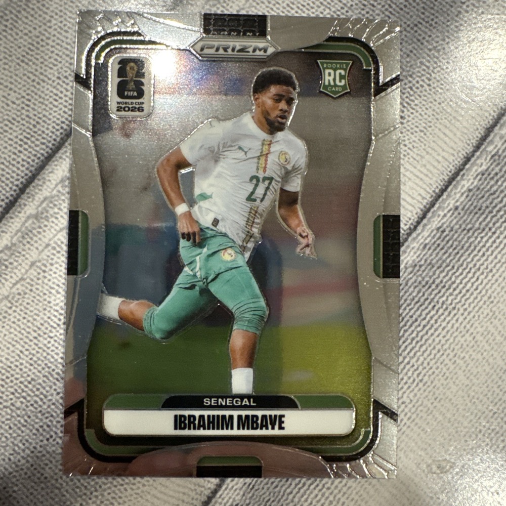 Panini Prizm FIFA World Cup Ibrahim Mbaye RC #405 Senegal 2026